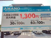 全国各地にあるアットパーク8.800円分の駐車券 アットパーク新田さくら公園 | パーキングをお探しならs-park 都内の駐